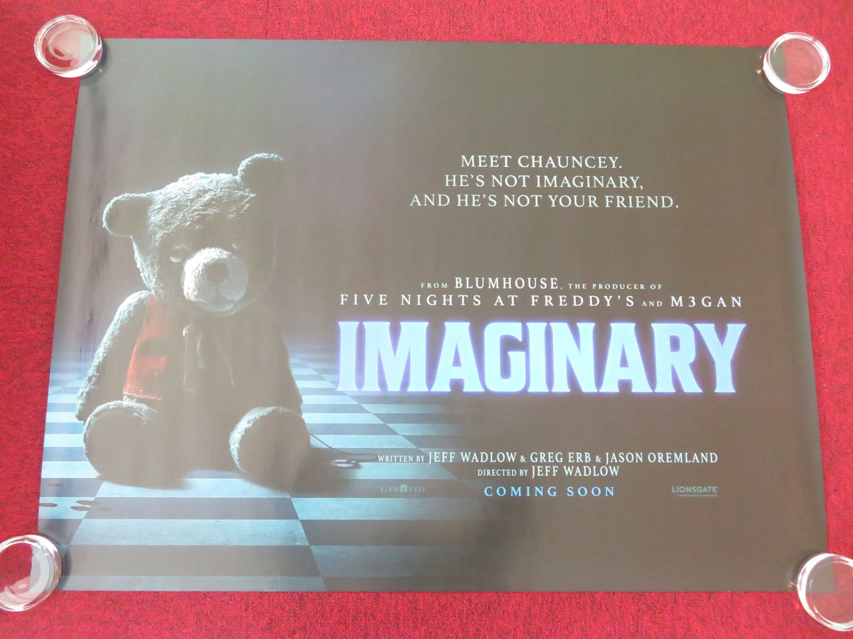 Imaginary UK Quad Rolled Poster DeWanda Wise Taegen Burns 2024 Movie posters
