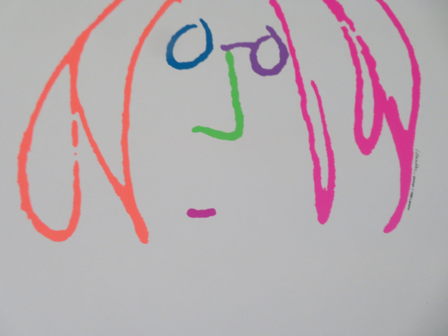 IMAGINE: JOHN LENNON US ONE SHEET ROLLED POSTER JOHN LENNON PAUL MCCARTNEY 1988 Movie posters