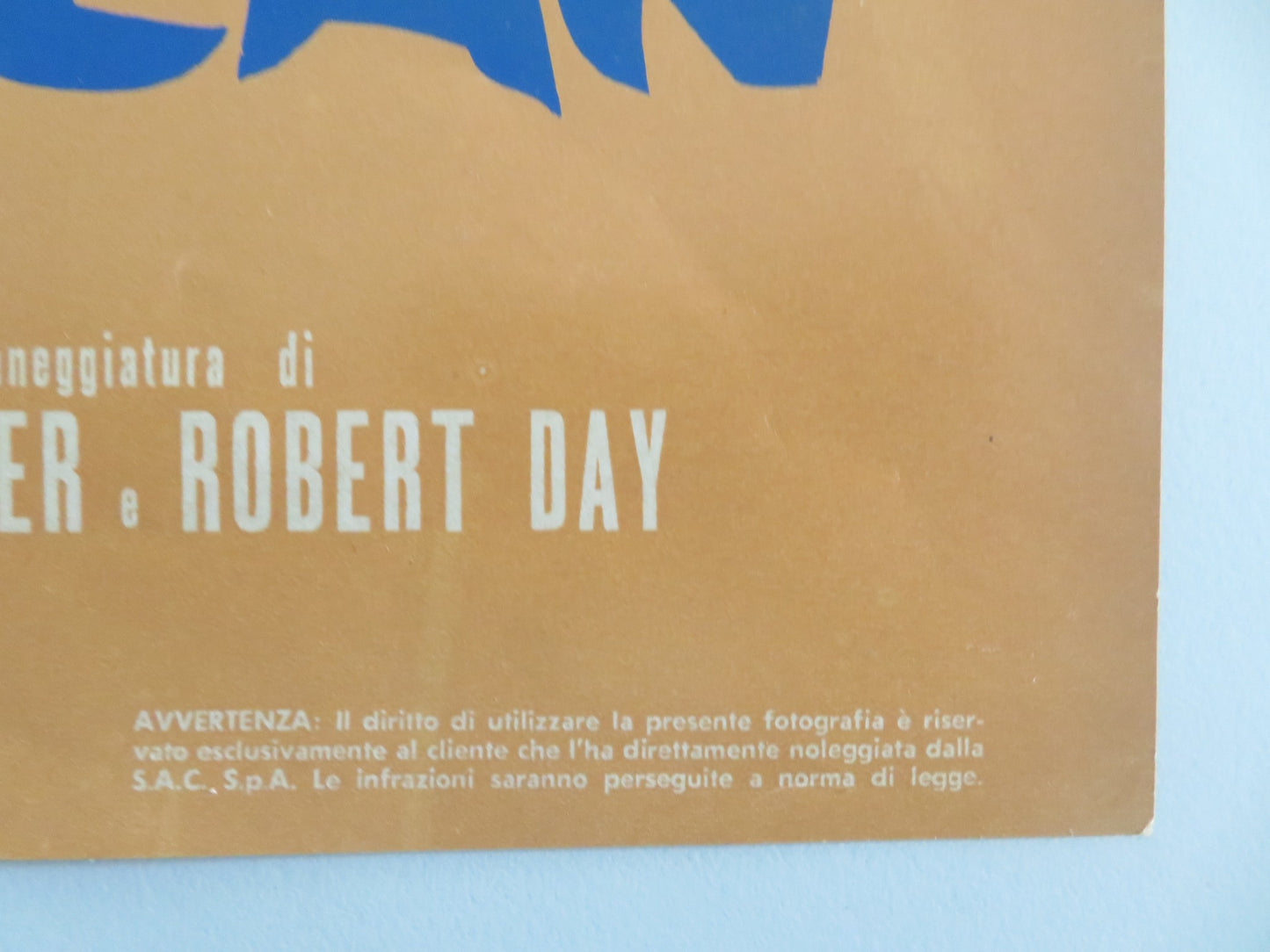 TARZAN'S THREE CHALLENGES ITALIAN FOTOBUSTA POSTER J. MAHONEY WOODY STRODE 1963 - Rendezvous Cinema