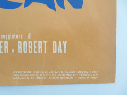 TARZAN'S THREE CHALLENGES ITALIAN FOTOBUSTA POSTER J. MAHONEY WOODY STRODE 1963 - Rendezvous Cinema