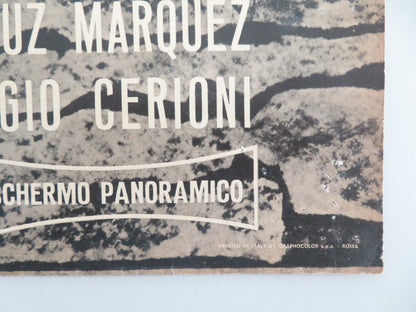 THE GREAT LEADERS - C ITALIAN FOTOBUSTA POSTER ANTON GEESINK IVO GARRANI 1965 - Rendezvous Cinema