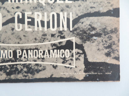 THE GREAT LEADERS - D ITALIAN FOTOBUSTA POSTER ANTON GEESINK IVO GARRANI 1965 - Rendezvous Cinema