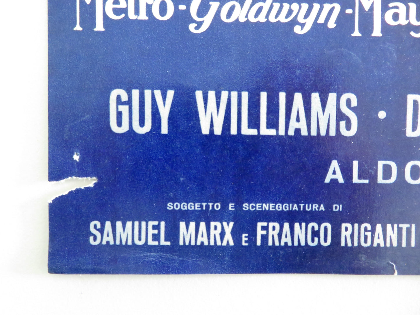 DAMON AND PYTHIAS - A ITALIAN FOTOBUSTA POSTER GUY WILLIAMS DON BURNETT 1962 - Rendezvous Cinema