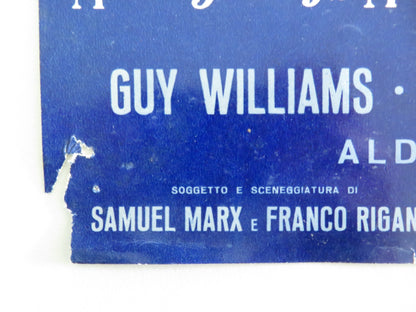 DAMON AND PYTHIAS - B ITALIAN FOTOBUSTA POSTER GUY WILLIAMS DON BURNETT 1962 - Rendezvous Cinema