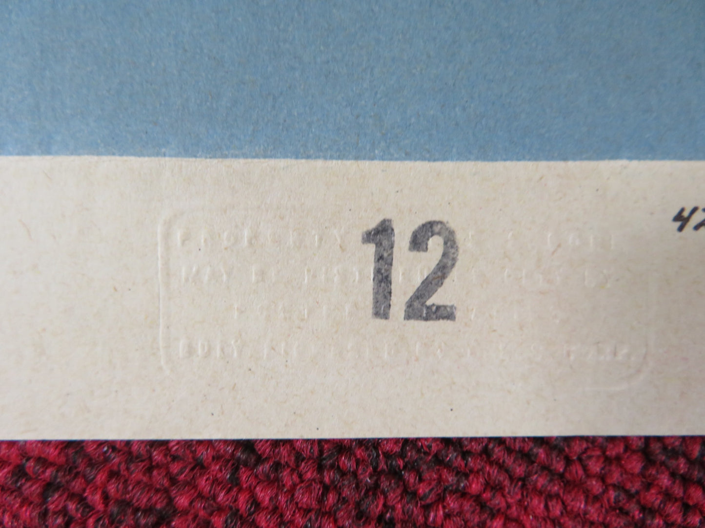 THE FIRST TIME FOLDED US ONE SHEET POSTER ROBERT CUMMINGS BARBARA HALE 1952 - Rendezvous Cinema