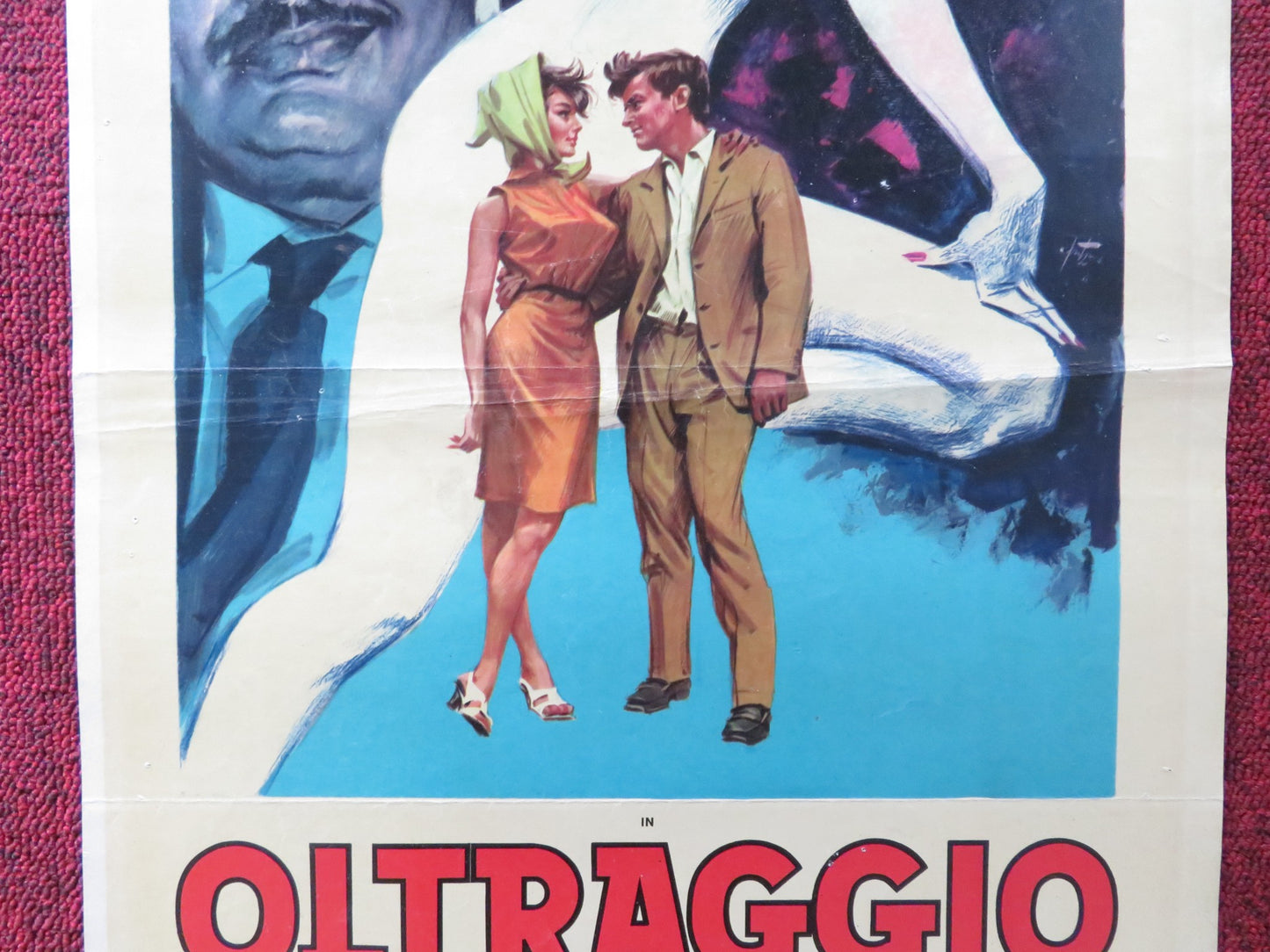 ALL THE OTHER GIRLS DO! ITALIAN LOCANDINA POSTER FOLCO LULLI JACQUES PERRIN 1964 - Rendezvous Cinema