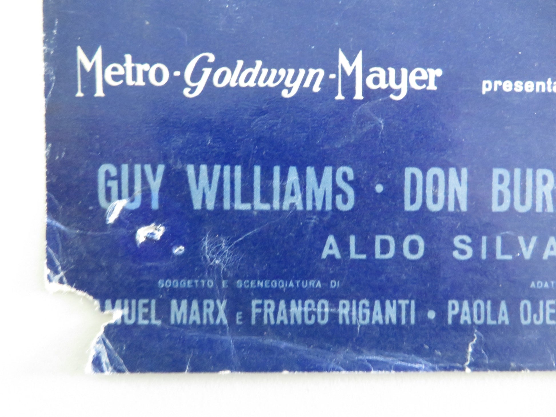 DAMON AND PYTHIAS - E ITALIAN FOTOBUSTA POSTER GUY WILLIAMS DON BURNETT 1962 - Rendezvous Cinema