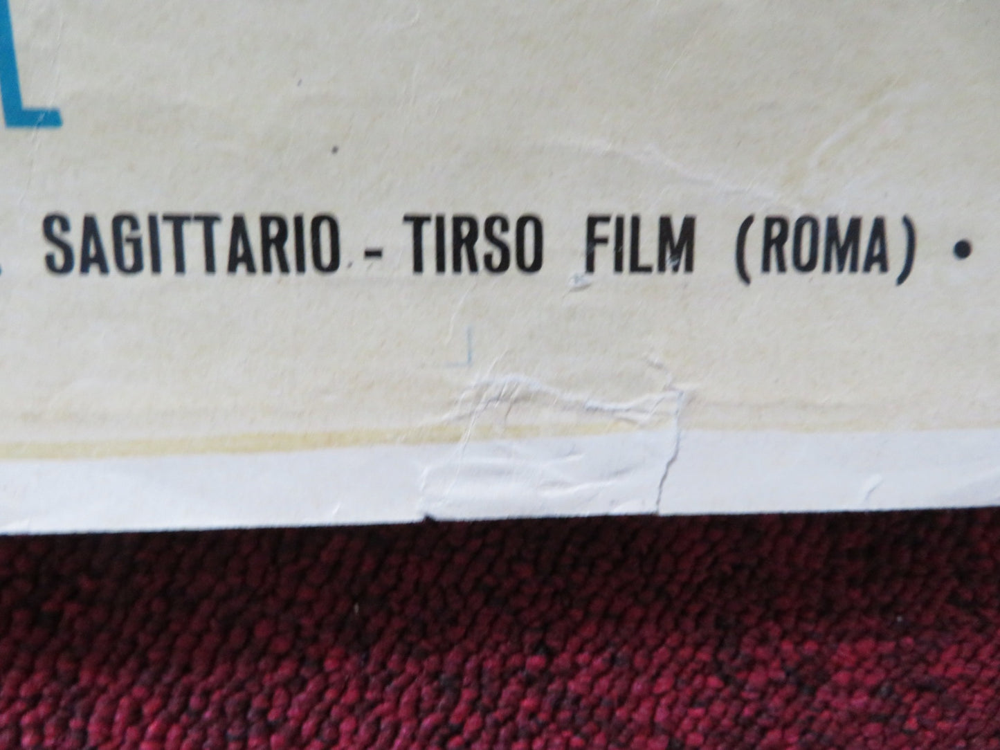 ALL THE OTHER GIRLS DO! ITALIAN LOCANDINA POSTER FOLCO LULLI JACQUES PERRIN 1964 - Rendezvous Cinema
