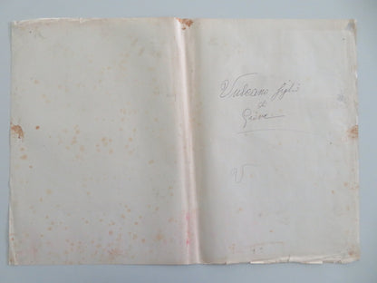 VULCANO FIGLIO DI GIOVE - A ITALIAN FOTOBUSTA POSTER BELLA CORTEZ 1962 - Rendezvous Cinema