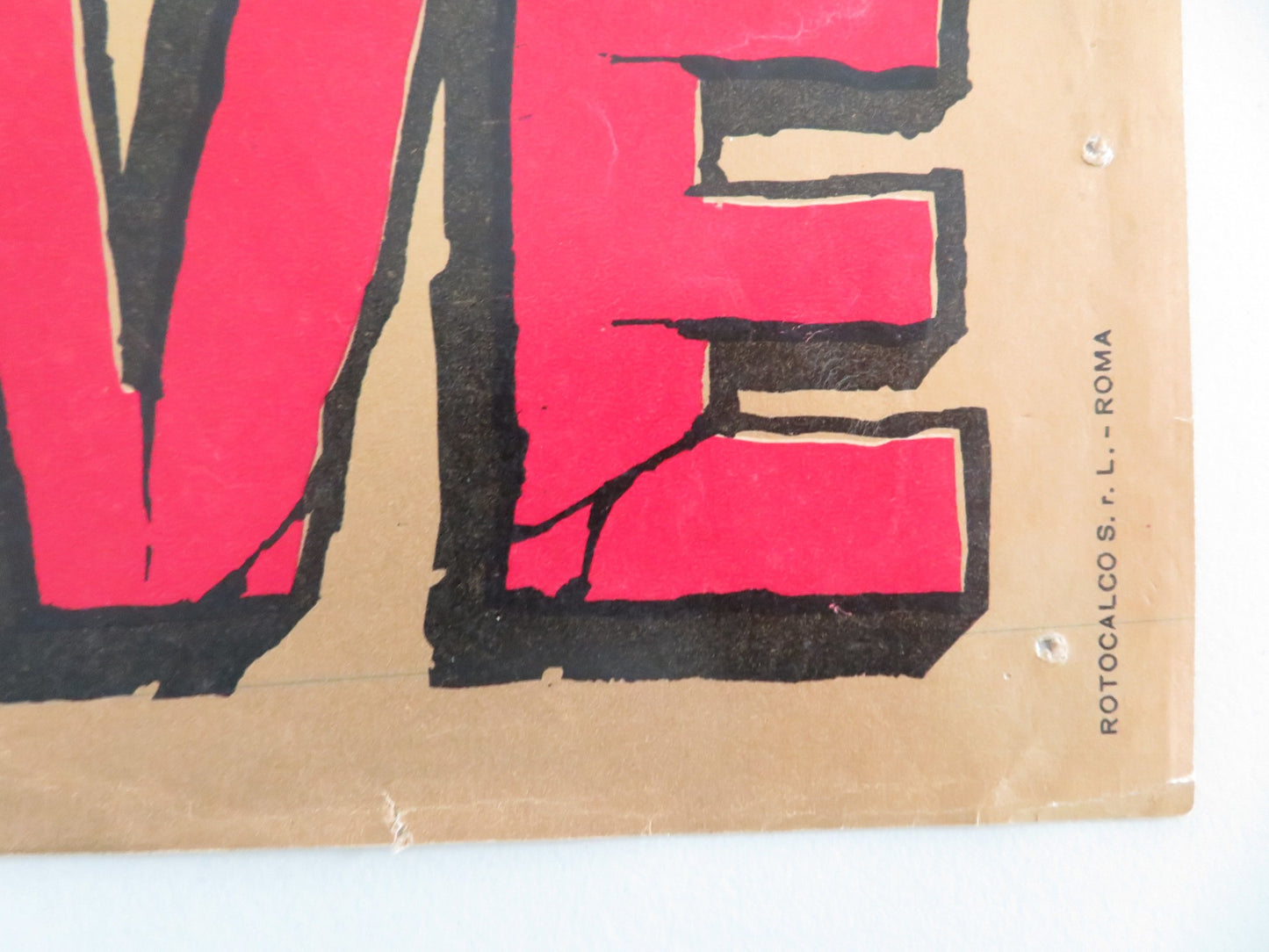 VULCANO FIGLIO DI GIOVE - B ITALIAN FOTOBUSTA POSTER BELLA CORTEZ 1962 - Rendezvous Cinema