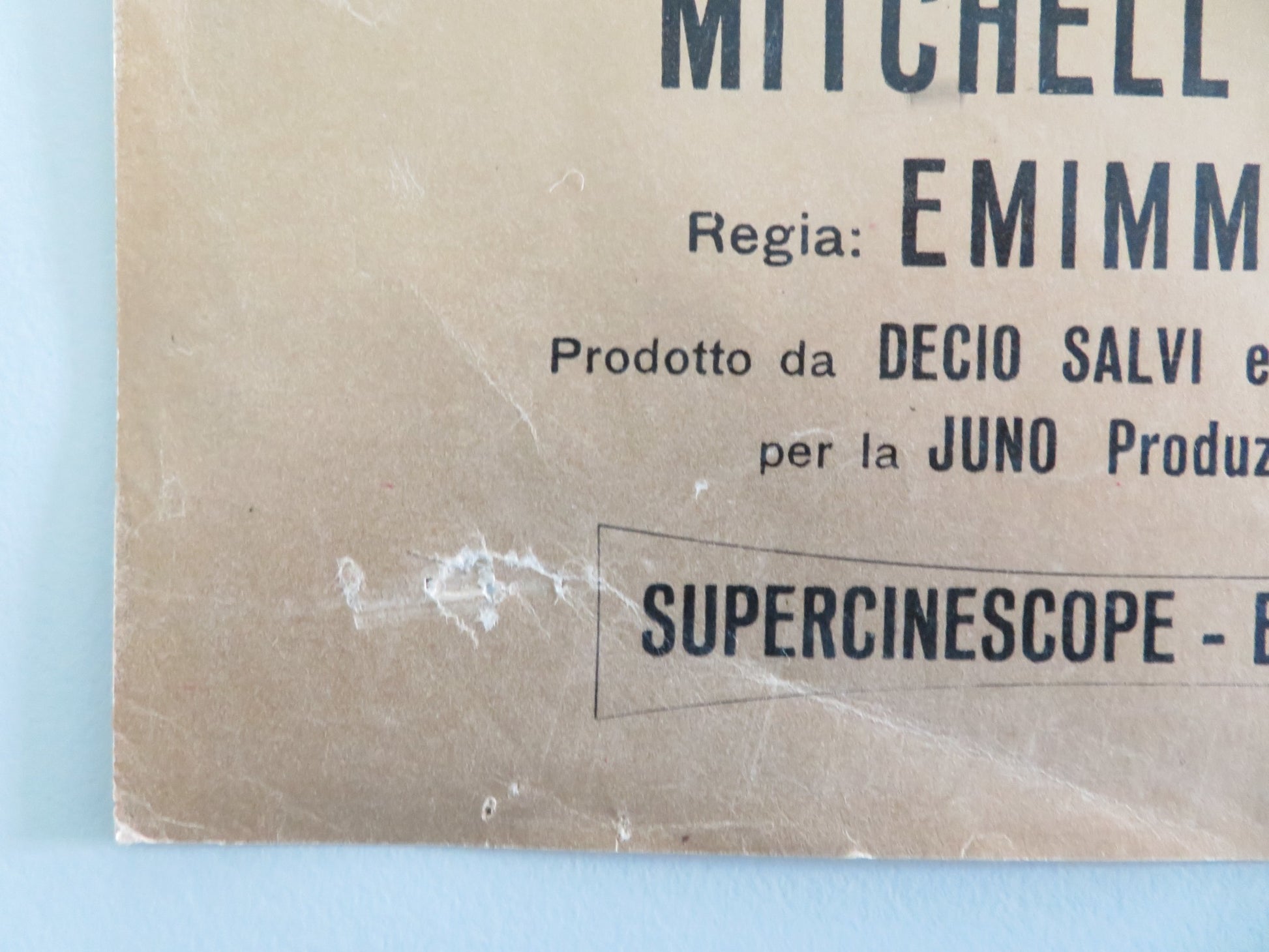 VULCANO FIGLIO DI GIOVE - C ITALIAN FOTOBUSTA POSTER BELLA CORTEZ 1962 - Rendezvous Cinema