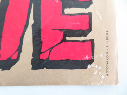 VULCANO FIGLIO DI GIOVE - C ITALIAN FOTOBUSTA POSTER BELLA CORTEZ 1962 - Rendezvous Cinema