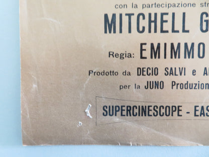 VULCANO FIGLIO DI GIOVE - D ITALIAN FOTOBUSTA POSTER BELLA CORTEZ 1962 - Rendezvous Cinema