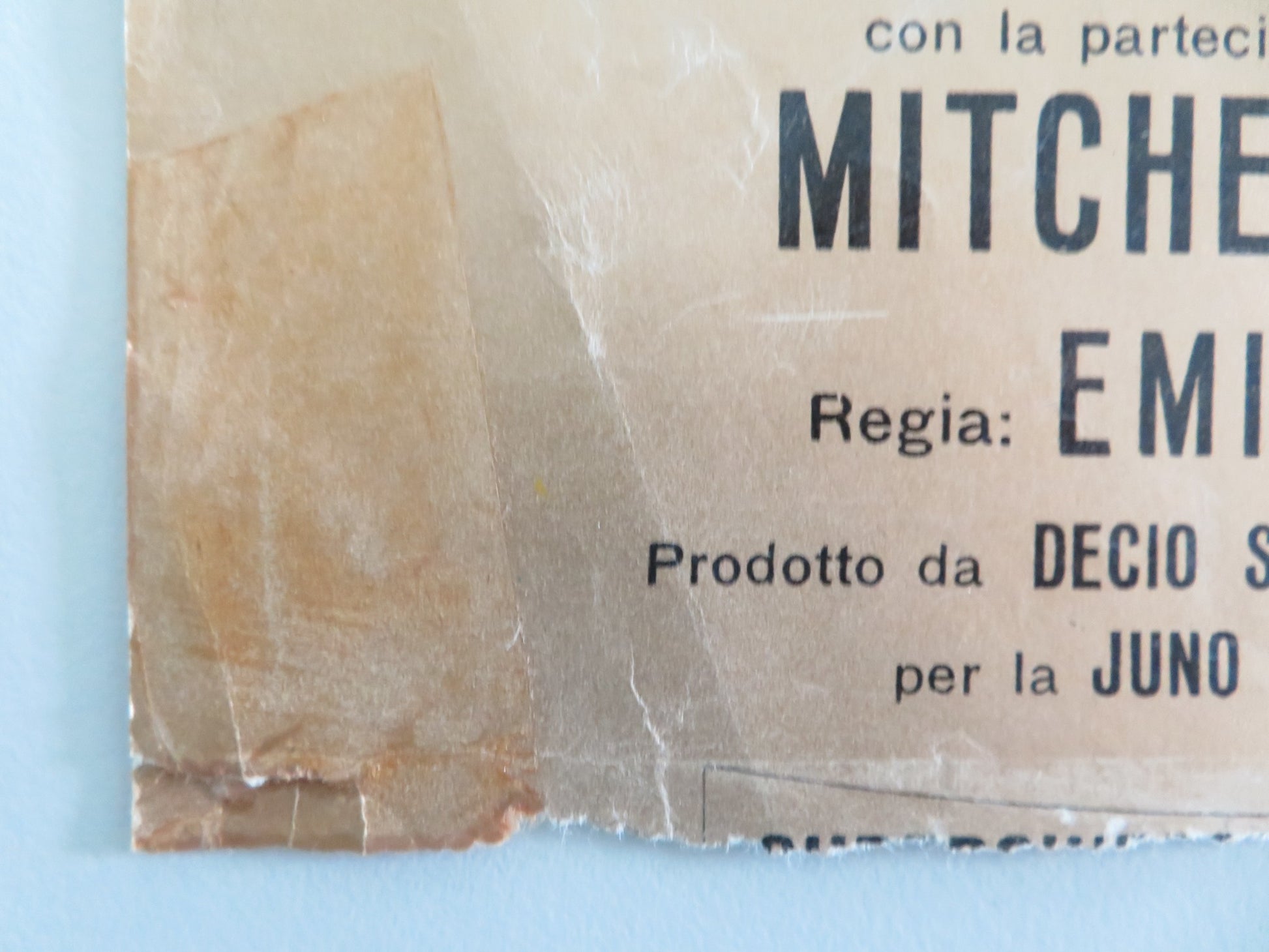 VULCANO FIGLIO DI GIOVE - F ITALIAN FOTOBUSTA POSTER BELLA CORTEZ 1962 - Rendezvous Cinema