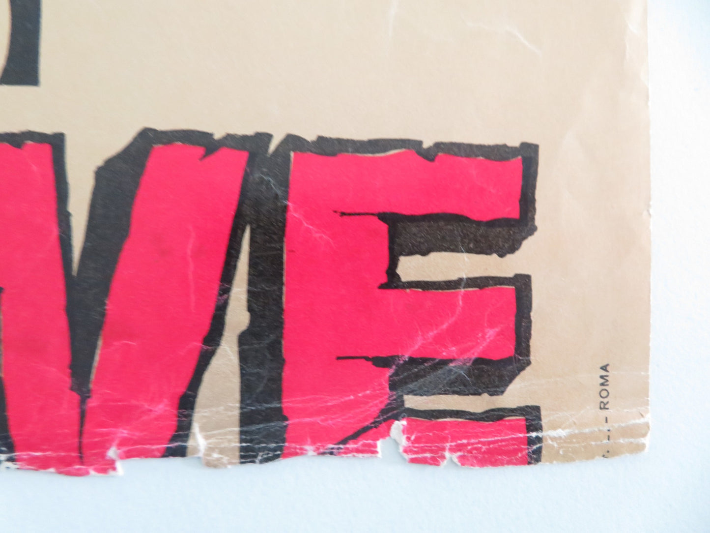 VULCANO FIGLIO DI GIOVE - F ITALIAN FOTOBUSTA POSTER BELLA CORTEZ 1962 - Rendezvous Cinema