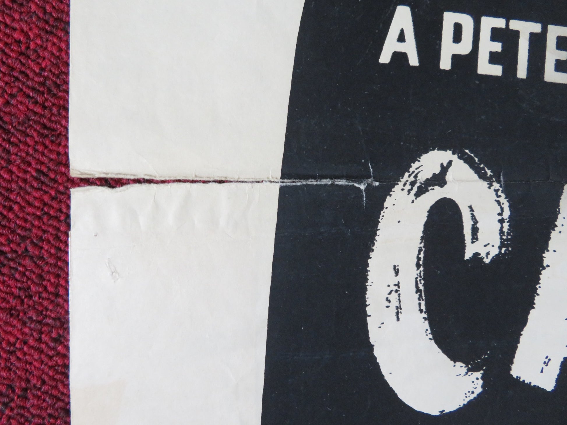 CARRY ON TEACHER FOLDED UK ONE SHEET POSTER C. HAWTREY KENNETH WILLIAMS 1959 - Rendezvous Cinema