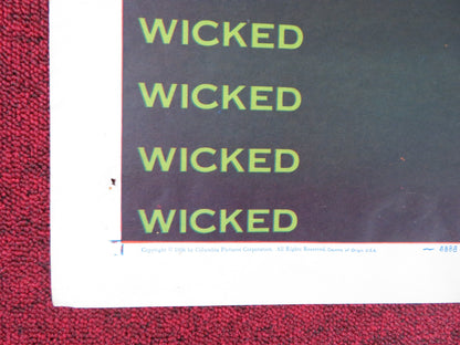 WICKED AS THEY COME FOLDED US ONE SHEET POSTER ARLENE DAHL PHILIP CAREY 1956 - Rendezvous Cinema