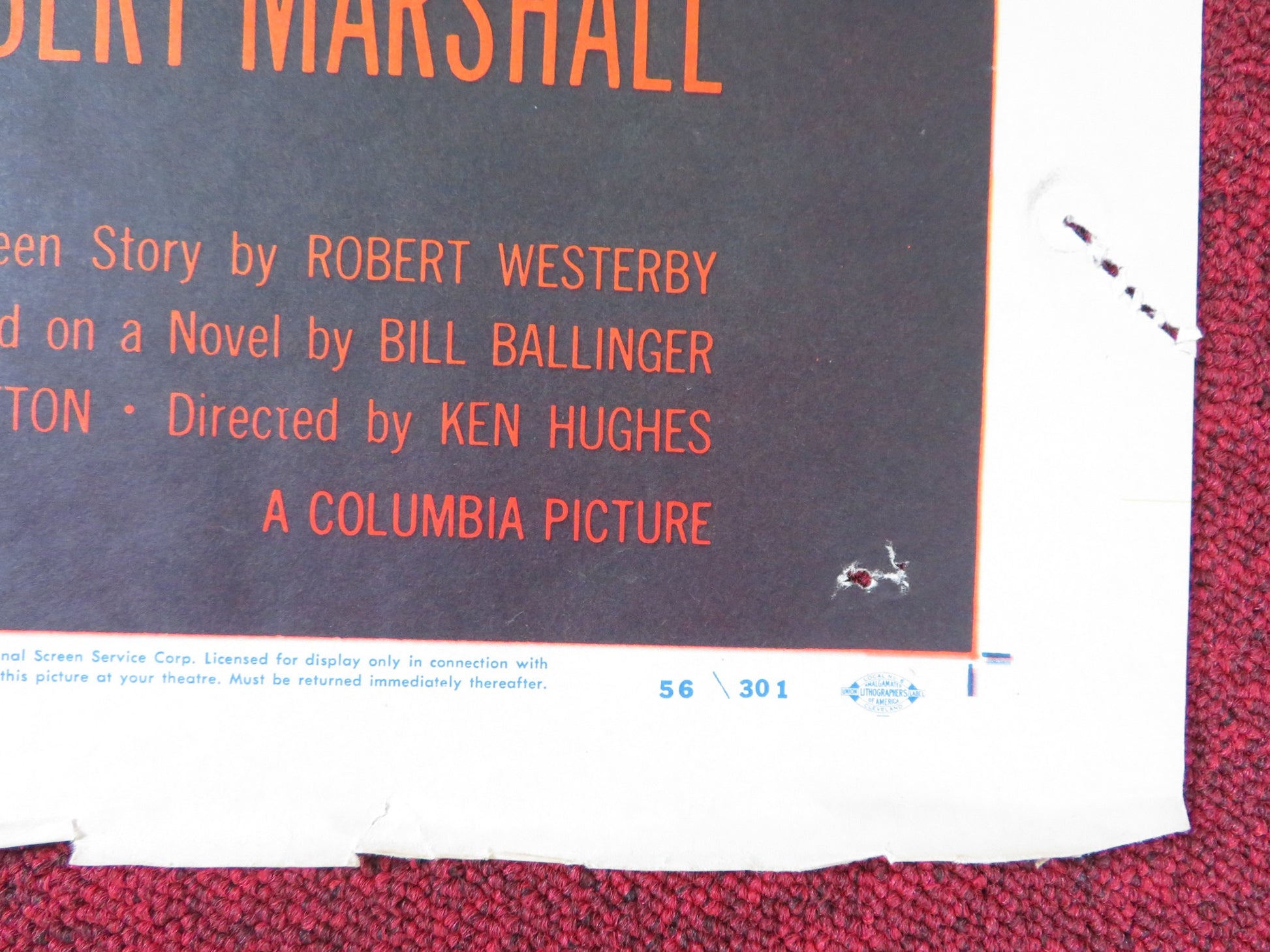 WICKED AS THEY COME FOLDED US ONE SHEET POSTER ARLENE DAHL PHILIP CAREY 1956 - Rendezvous Cinema