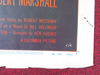 WICKED AS THEY COME FOLDED US ONE SHEET POSTER ARLENE DAHL PHILIP CAREY 1956 - Rendezvous Cinema