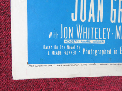 MOONFLEET FOLDED US ONE SHEET POSTER FRITZ LANG (D) STEWART GRANGER 1955 - Rendezvous Cinema