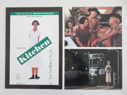 KITCHEN - A ITALIAN FOTOBUSTA POSTER AYAKO KAWAHARA KEIJI MATSUDA 1989 - Rendezvous Cinema