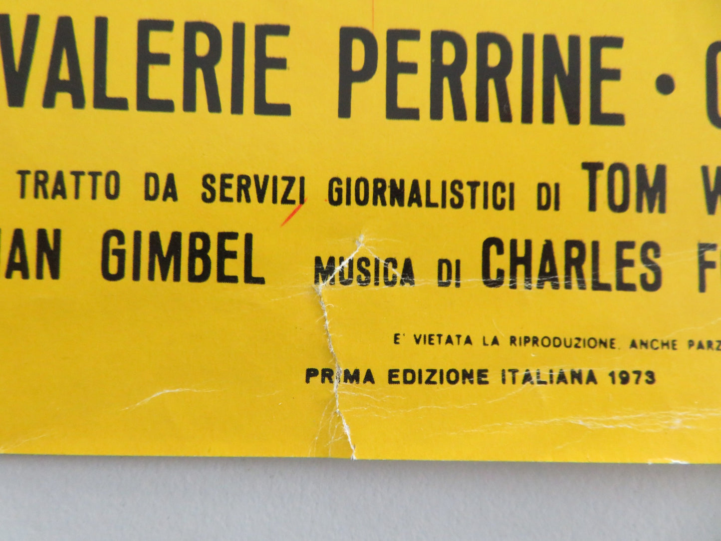 THE LAST AMERICAN HERO - A ITALIAN FOTOBUSTA POSTER JEFF BRIDGES 1973 - Rendezvous Cinema