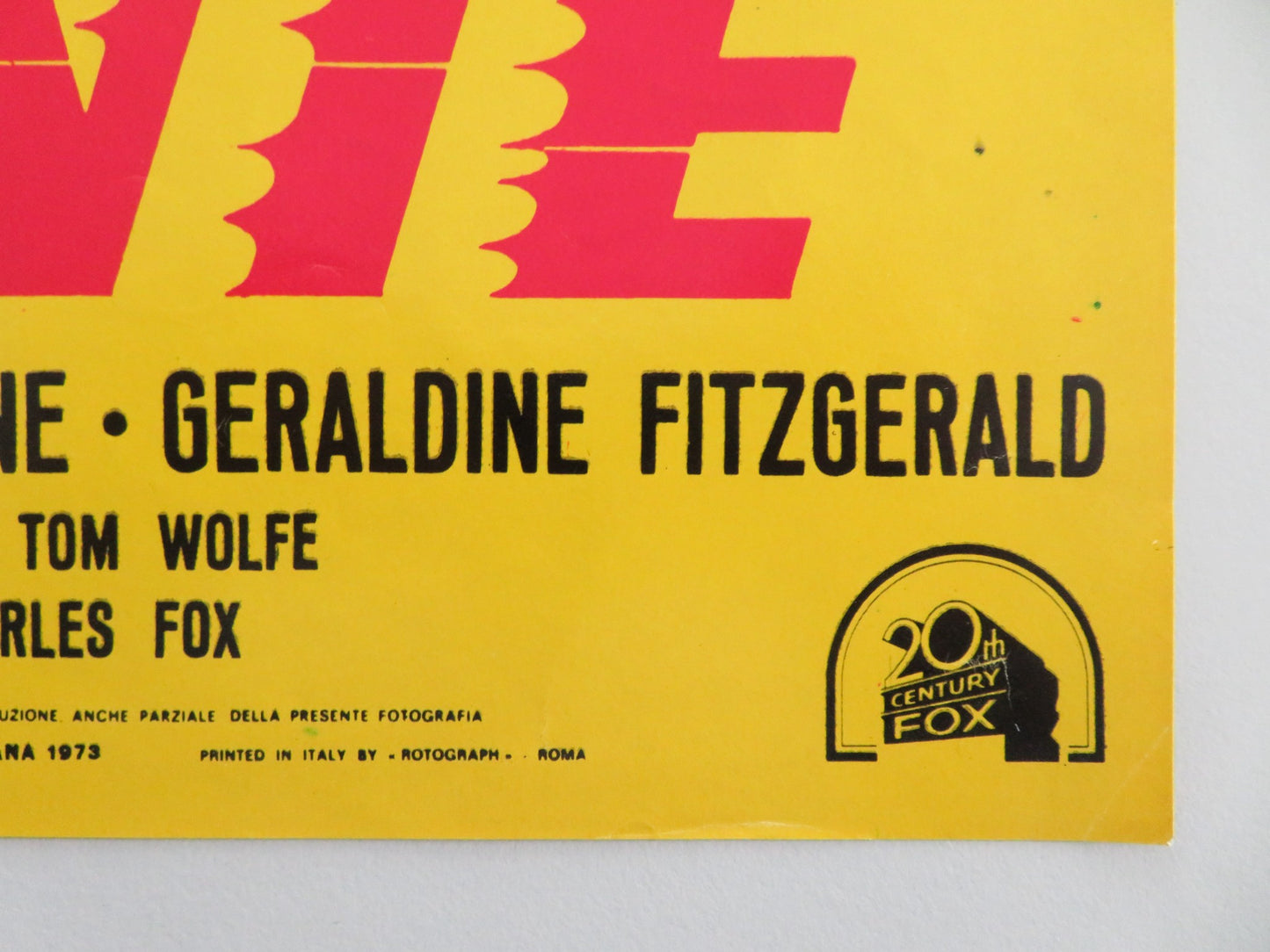 THE LAST AMERICAN HERO - B ITALIAN FOTOBUSTA POSTER JEFF BRIDGES 1973 - Rendezvous Cinema