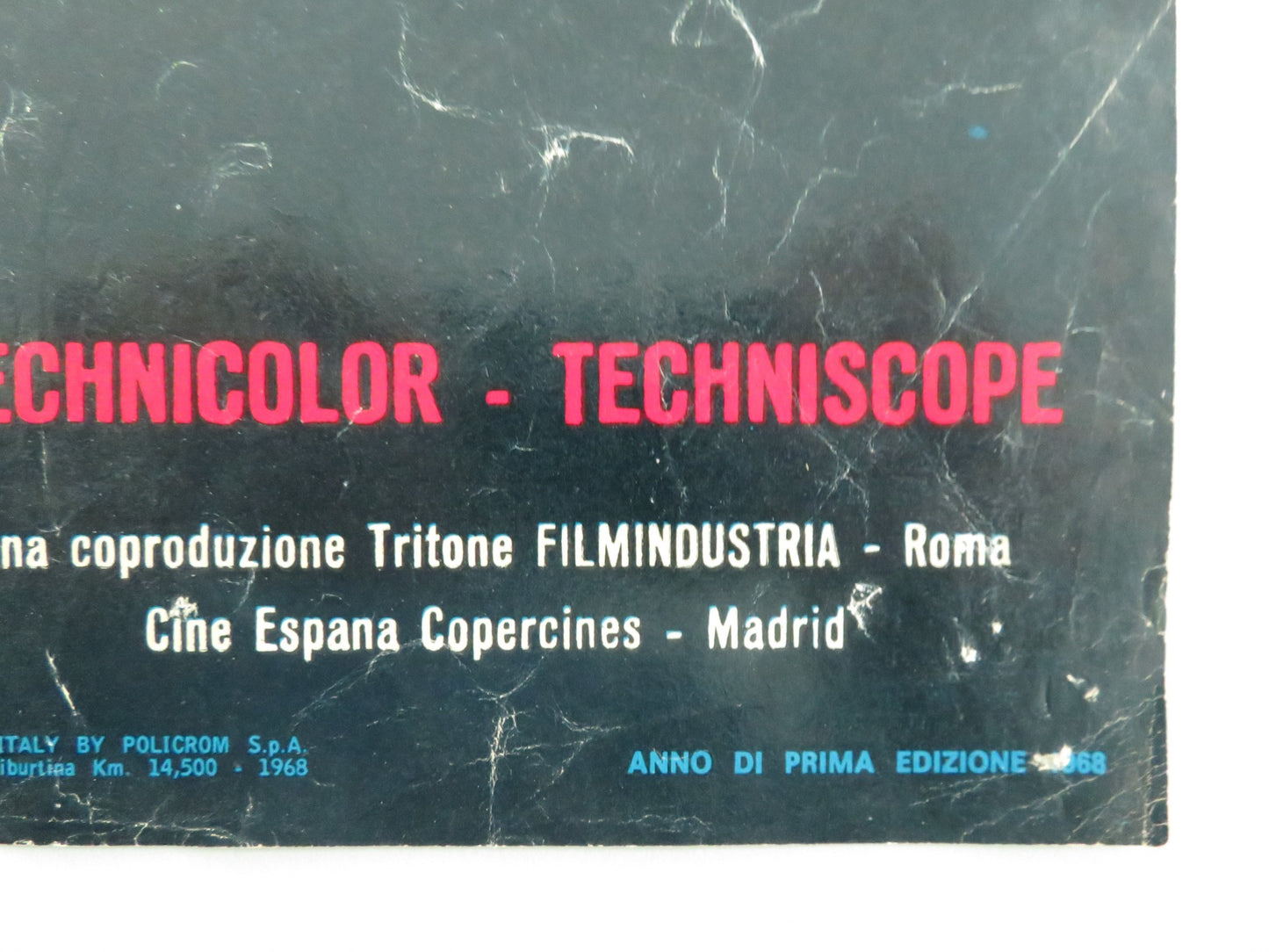 DEAD MEN DON'T COUNT ITALIAN FOTOBUSTA POSTER ANTHONY STEFFEN MARK DAMON 1968 - Rendezvous Cinema