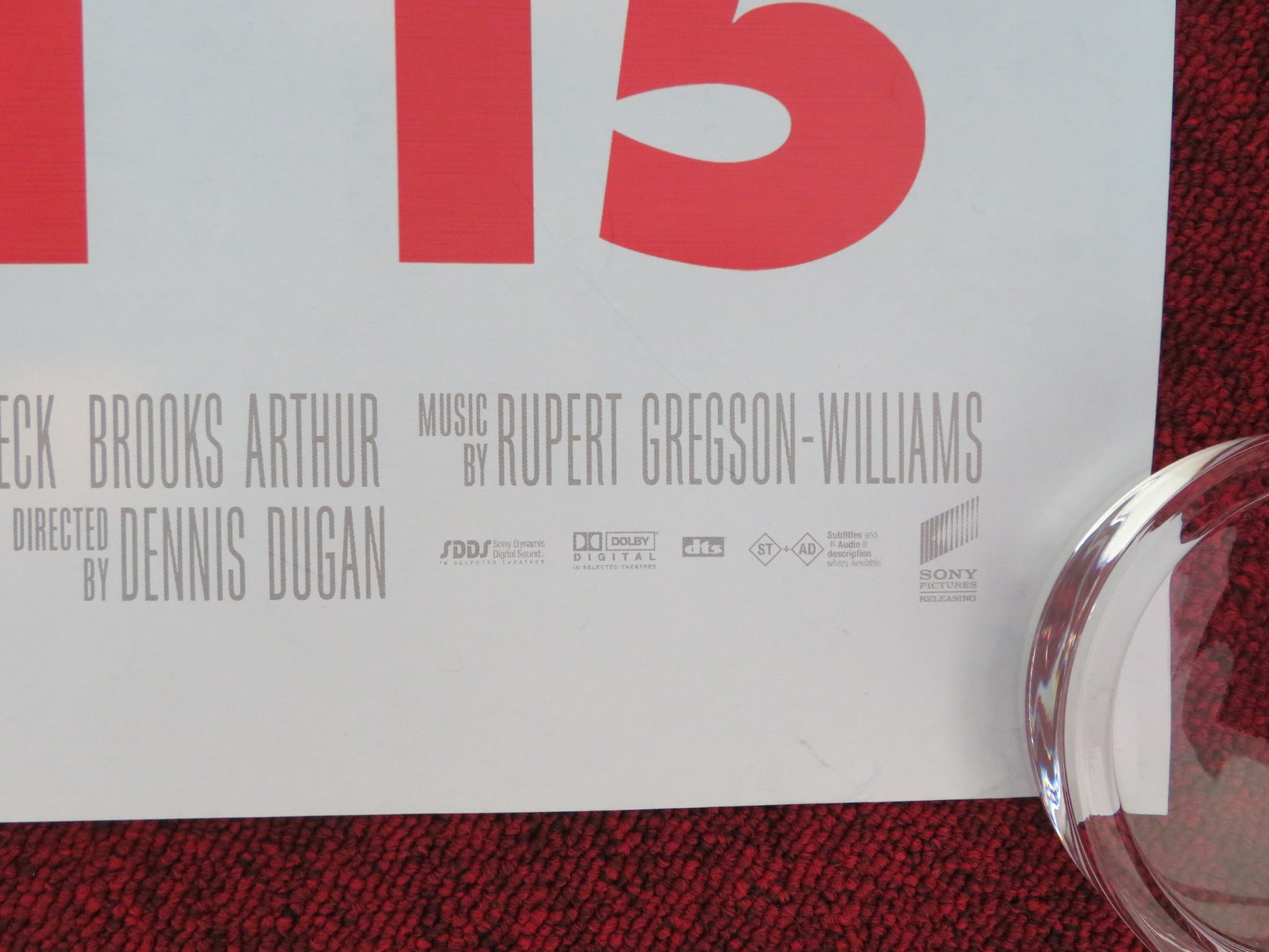 YOU DON'T MESS WITH THE ZOHAN UK QUAD ROLLED POSTER ADAM SANDLER 2008 - Rendezvous Cinema