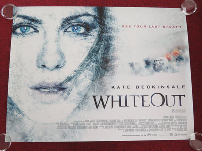 WHITEOUT UK QUAD ROLLED POSTER KATE BECKINSALE GABRIEL MACHT 2009 - Rendezvous Cinema