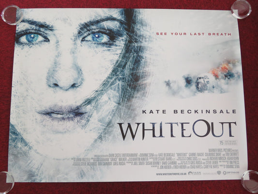 WHITEOUT UK QUAD ROLLED POSTER KATE BECKINSALE GABRIEL MACHT 2009 - Rendezvous Cinema