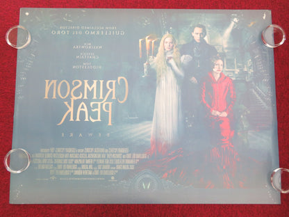 CRIMSON PEAK UK QUAD ROLLED POSTER MIA WASIKOWSKA JESSICA CHASTAIN 2015 - Rendezvous Cinema