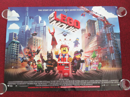 THE LEGO MOVIE UK QUAD ROLLED POSTER ELIZABETH BANKS WILL ARNETT 2014 - Rendezvous Cinema