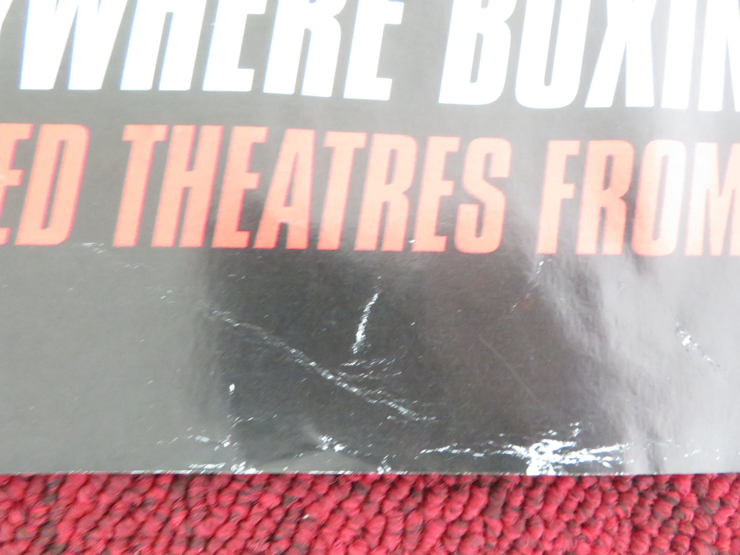 MISSION: IMPOSSIBLE - GHOST PROTOCOL UK QUAD ROLLED POSTER TOM CRUISE 2011 - Rendezvous Cinema