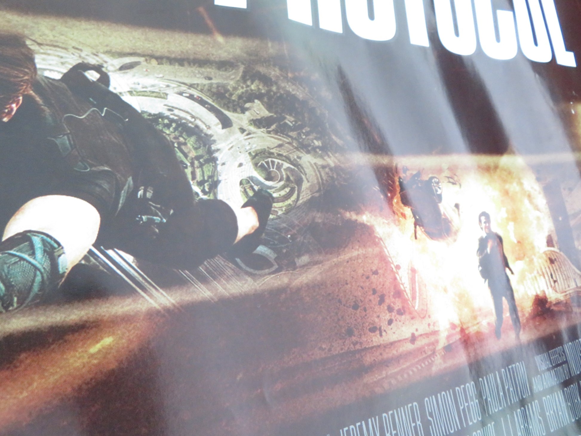 MISSION: IMPOSSIBLE - GHOST PROTOCOL UK QUAD ROLLED POSTER TOM CRUISE 2011 - Rendezvous Cinema