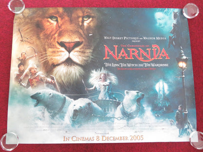 THE LION, THE WITCH AND THE WARDROBE UK QUAD ROLLED POSTER DISNEY SWINTON 2005 - Rendezvous Cinema