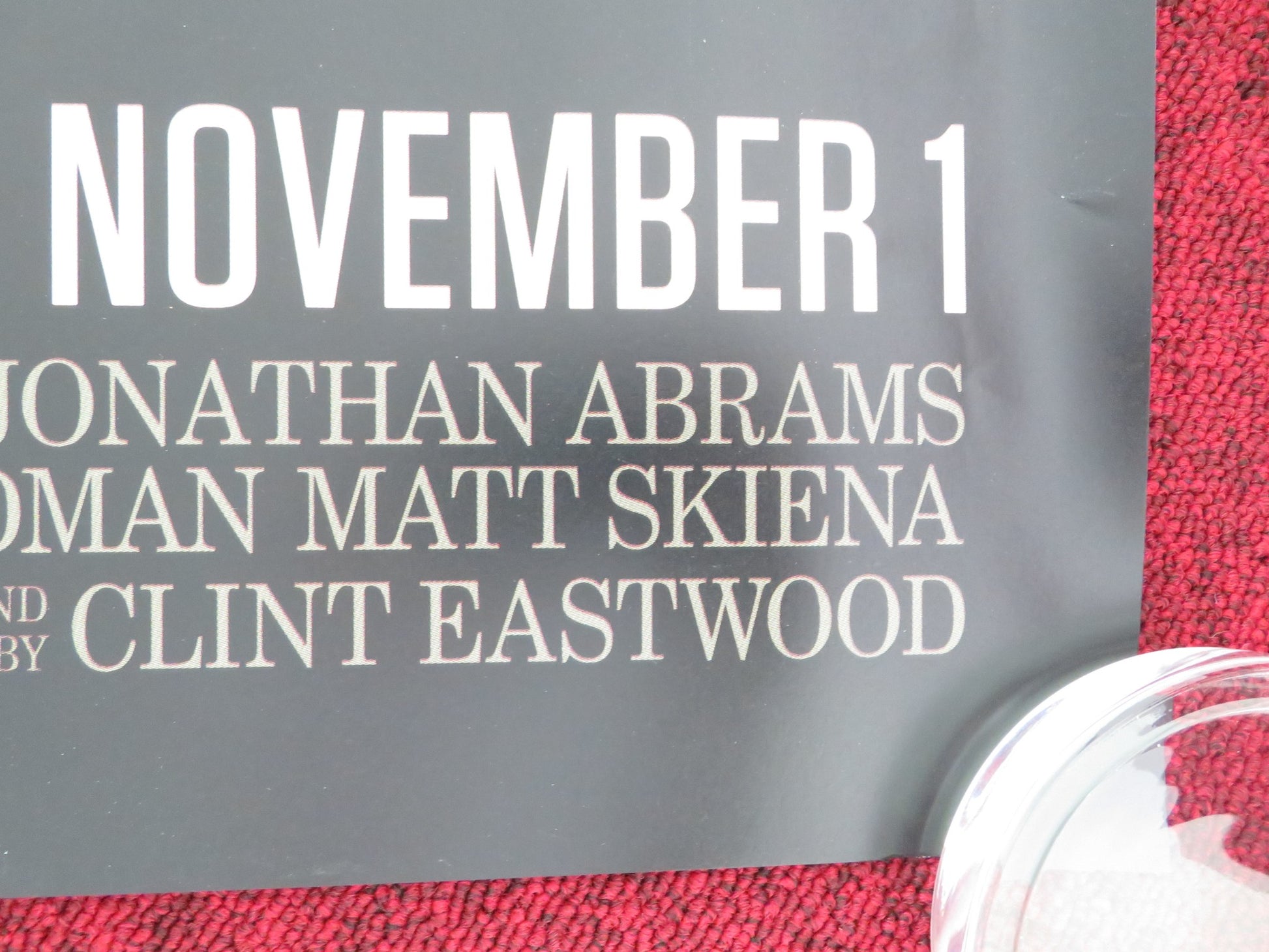 JUROR #2 UK QUAD ROLLED POSTER NICHOLAS HOULT TONI COLLETTE 2024 - Rendezvous Cinema