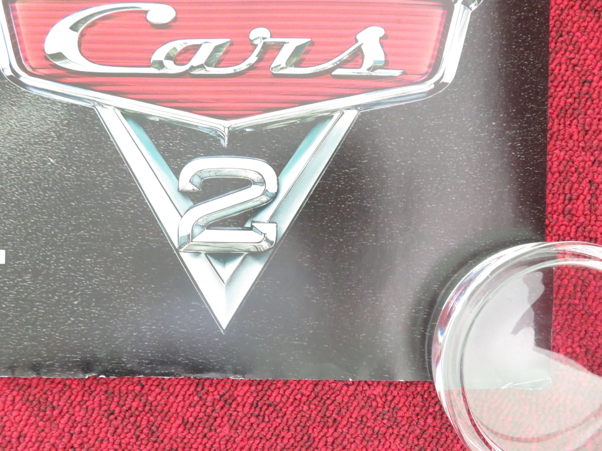 CARS 2 UK QUAD ROLLED POSTER OWEN WILSON MICHAEL CAINE 2011 - Rendezvous Cinema