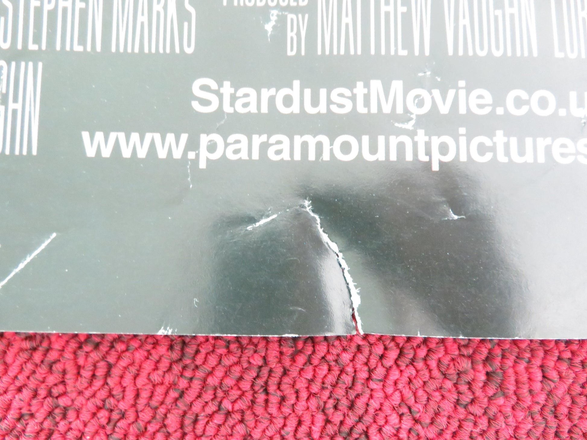 STARDUST UK QUAD ROLLED POSTER CLAIRE DANES MICHELLE PFEIFFER 2007 - Rendezvous Cinema