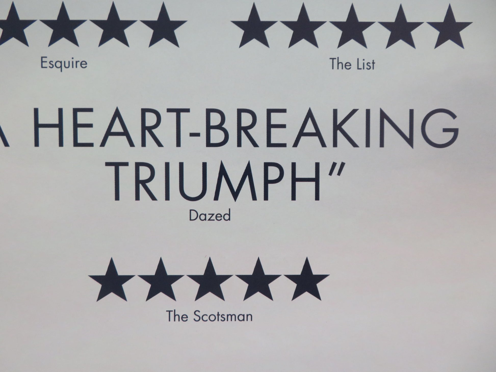 MANCHESTER BY THE SEA UK QUAD ROLLED POSTER CASEY AFFLECK MICHELLE WILLIAMS 2016 - Rendezvous Cinema