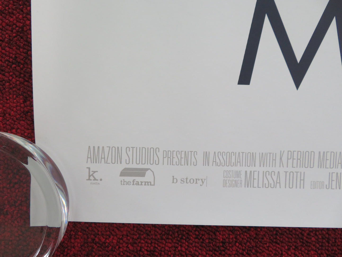 MANCHESTER BY THE SEA UK QUAD ROLLED POSTER CASEY AFFLECK MICHELLE WILLIAMS 2016 - Rendezvous Cinema