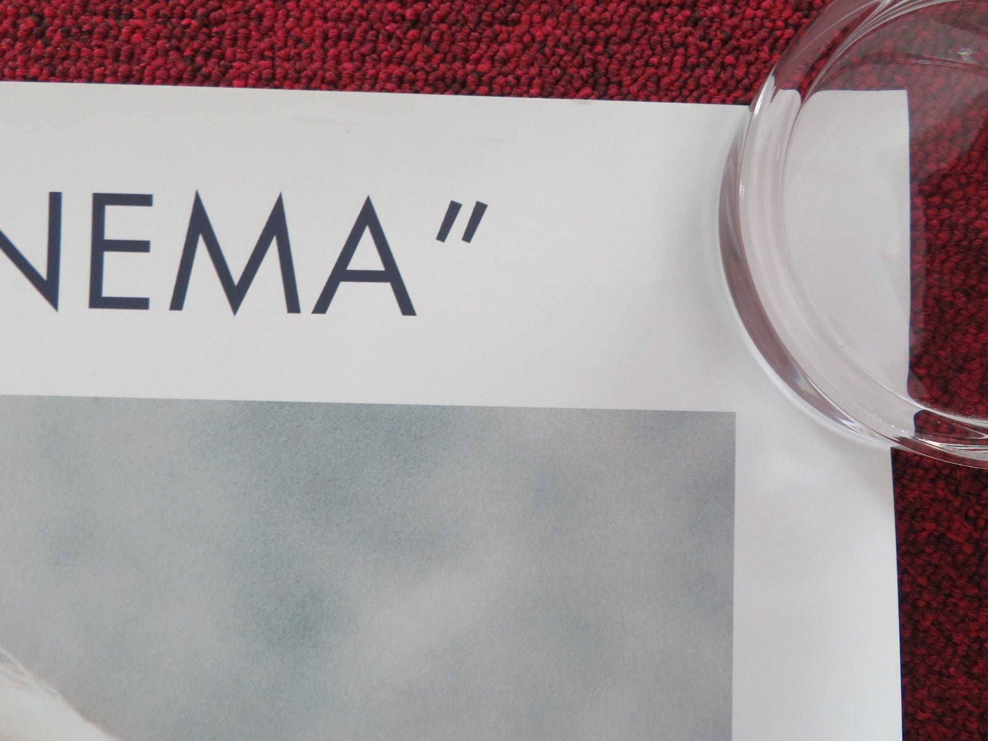 MANCHESTER BY THE SEA UK QUAD ROLLED POSTER CASEY AFFLECK MICHELLE WILLIAMS 2016 - Rendezvous Cinema