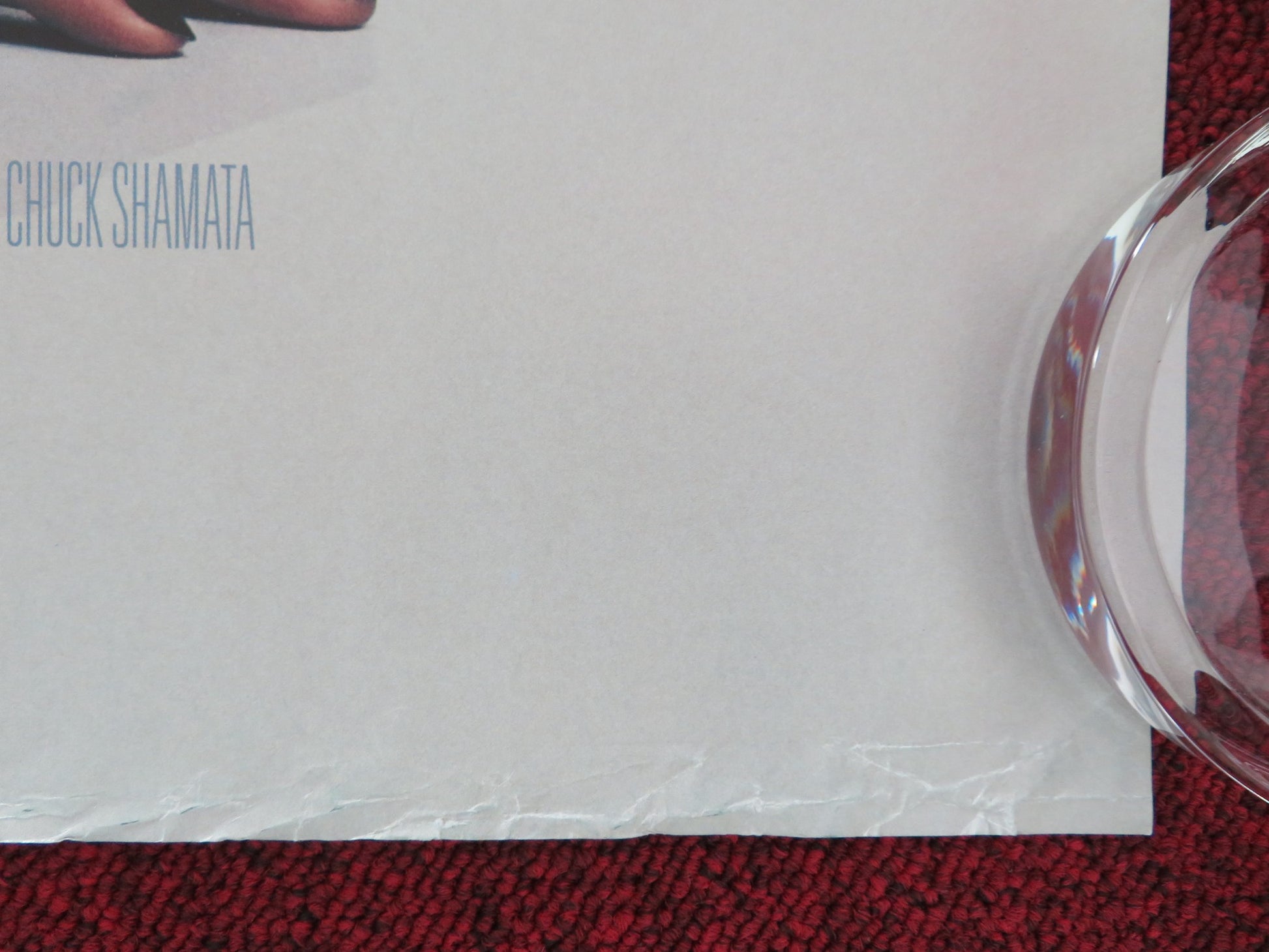 MISS SLOANE UK QUAD ROLLED POSTER JESSICA CHASTAIN JOHN LITHGOW 2016 - Rendezvous Cinema