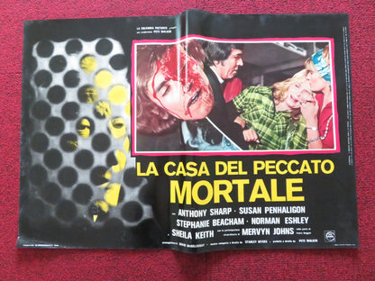 THE CONFESSIONAL - B ITALIAN FOTOBUSTA POSTER ANTHONY SHARP S. PENHALIGON 1976 - Rendezvous Cinema