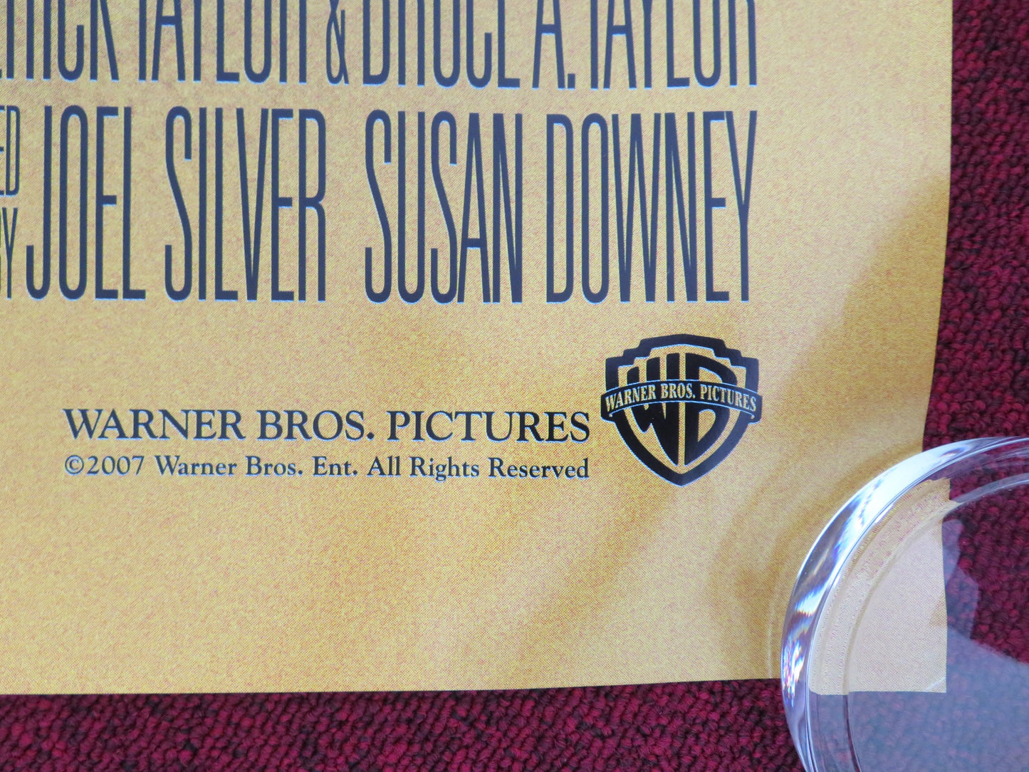 THE BRAVE ONE UK QUAD ROLLED POSTER JODIE FOSTER TERRENCE HOWARD 2007 - Rendezvous Cinema