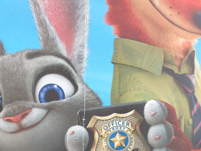 ZOOTROPOLIS UK QUAD ROLLED POSTER DISNEY JASON BATEMAN GINNIFER GOODWIN 2016 - Rendezvous Cinema