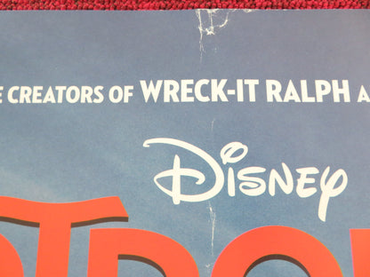 ZOOTROPOLIS UK QUAD ROLLED POSTER DISNEY JASON BATEMAN GINNIFER GOODWIN 2016 - Rendezvous Cinema