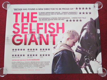 THE SELFISH GIANT UK QUAD ROLLED POSTER CONNER CHAPMAN SHAUN THOMAS 2013 - Rendezvous Cinema