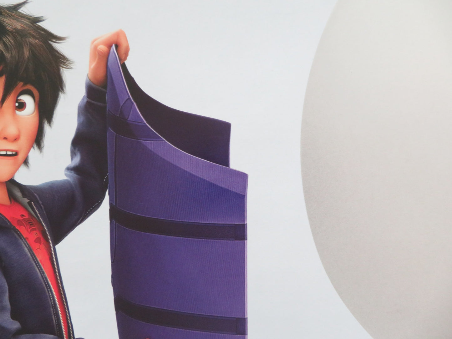 BIG HERO 6 UK QUAD ROLLED POSTER SCOTT ADSIT RYAN POTTER 2016 - Rendezvous Cinema