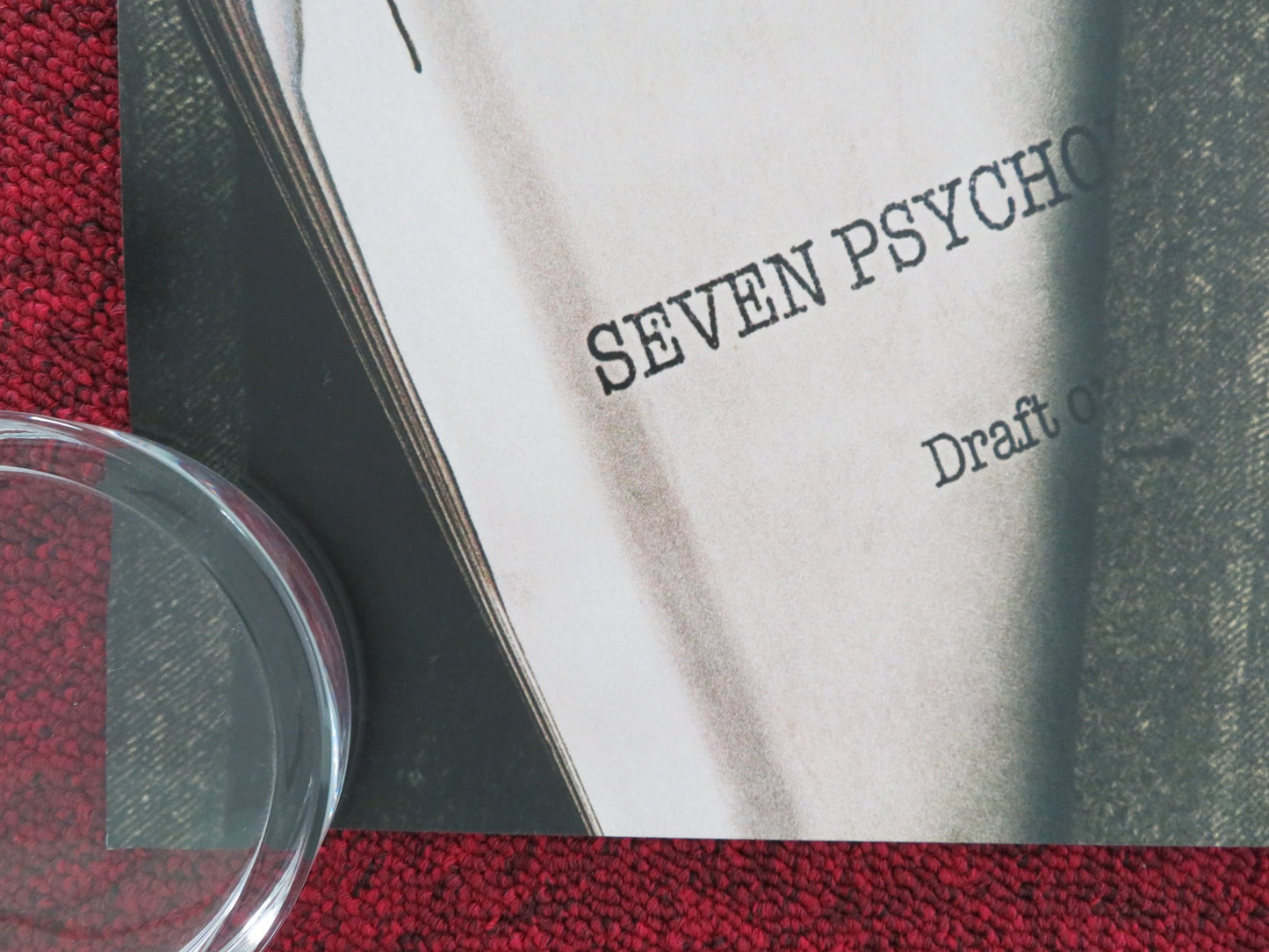 SEVEN PSYCHOPATHS UK QUAD ROLLED POSTER SAM ROCKWELL COLIN FARRELL 2012 - Rendezvous Cinema